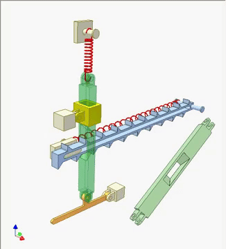 Pull Step Linear Ratchet Slide